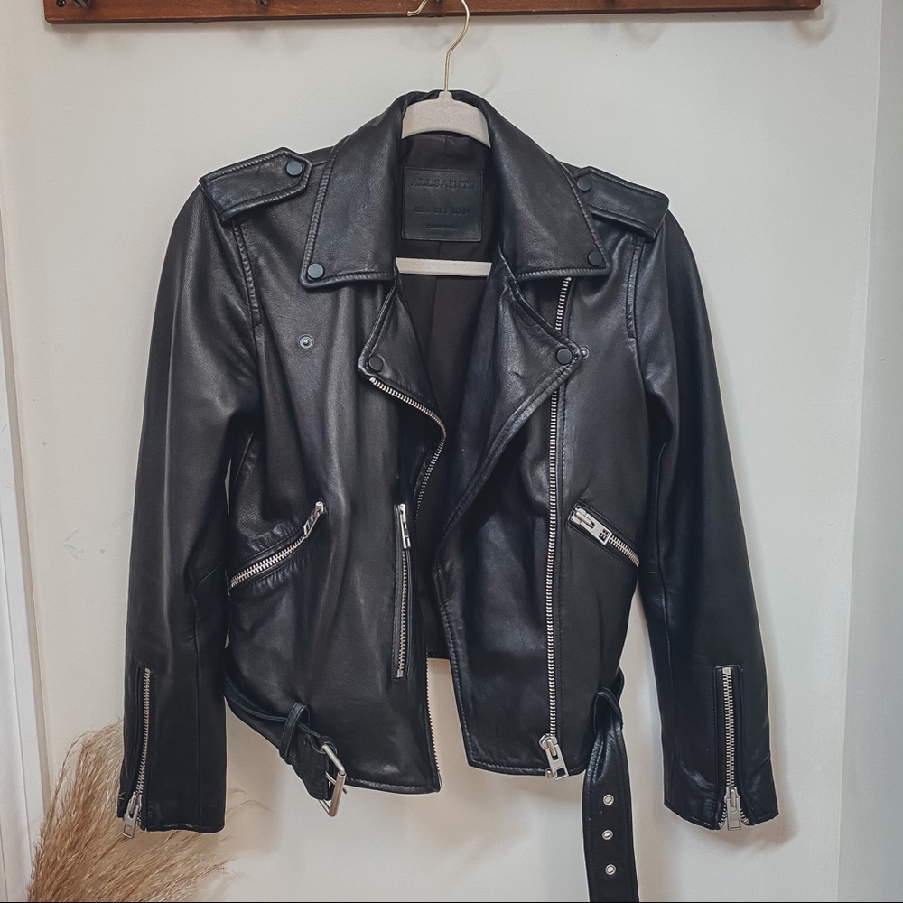 All Saints Leather Jacket